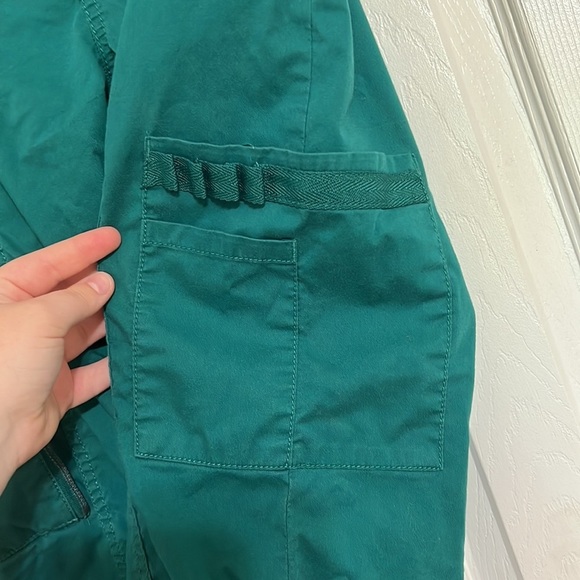 Beyond Scrubs Pants Hunter Green Women’s Petite Small - Picture 5 of 11